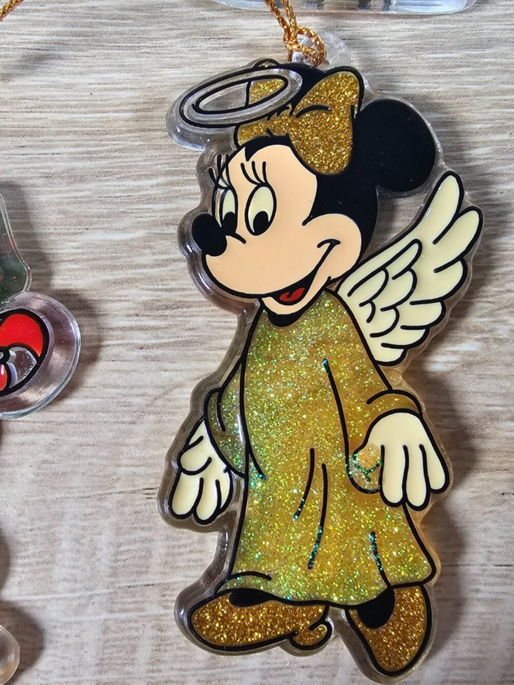 Monogram Productions Disney Mickey Mouse Christmas Ornaments Lot of 4 Pluto + - Picture 6 of 10